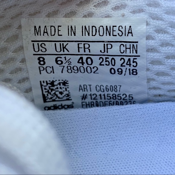 NEW Adidas Deerupt Runner White Gold Women’s 8 - Picture 8 of 8